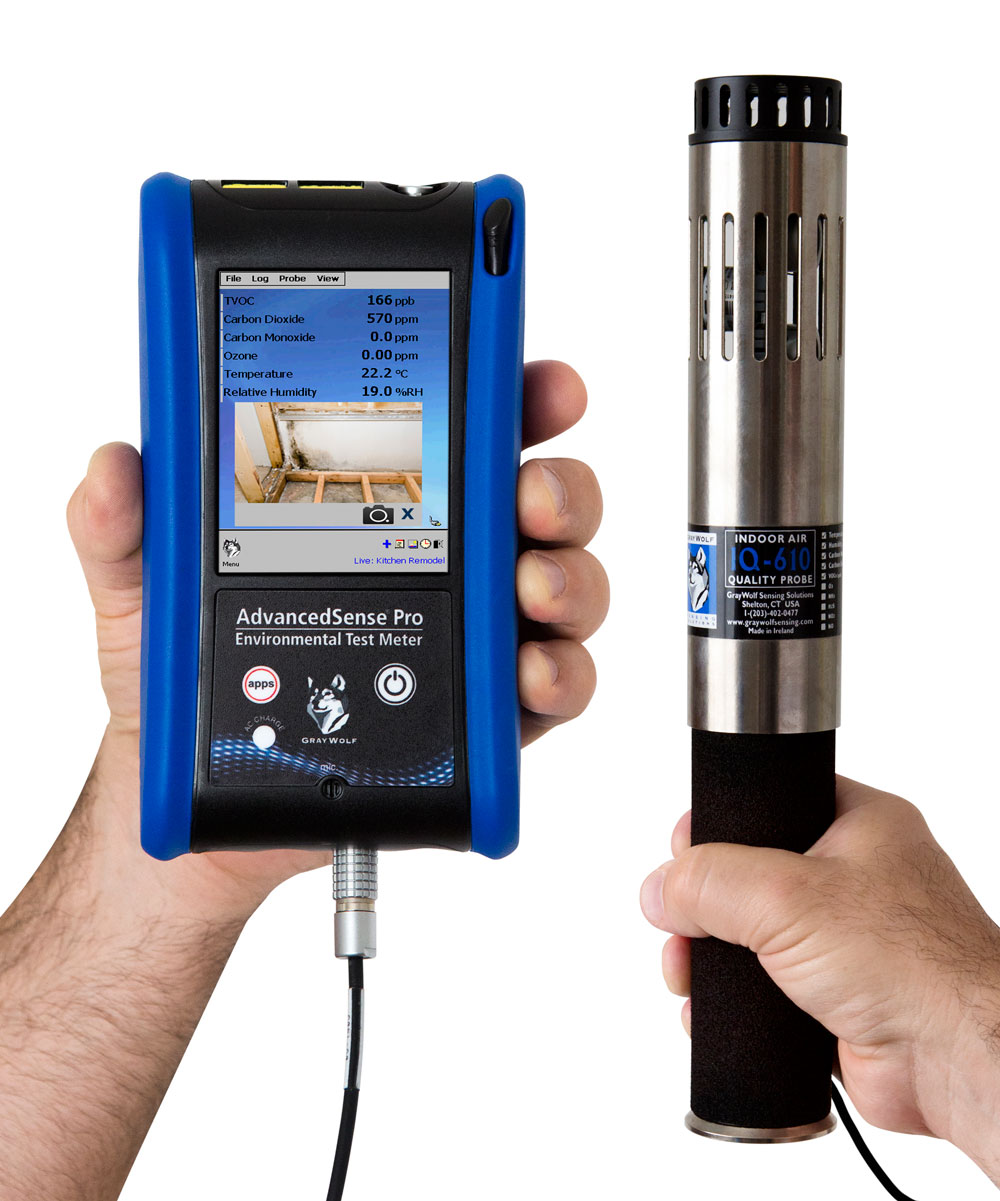 AdvancedSense Pro Portable Air Quality Data Collection Meter Plus