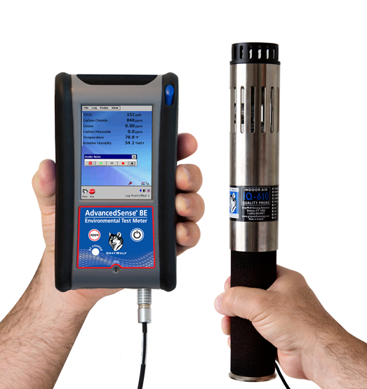 AdvancedSense® BE Portable Air Quality Data Display and Logging Meter